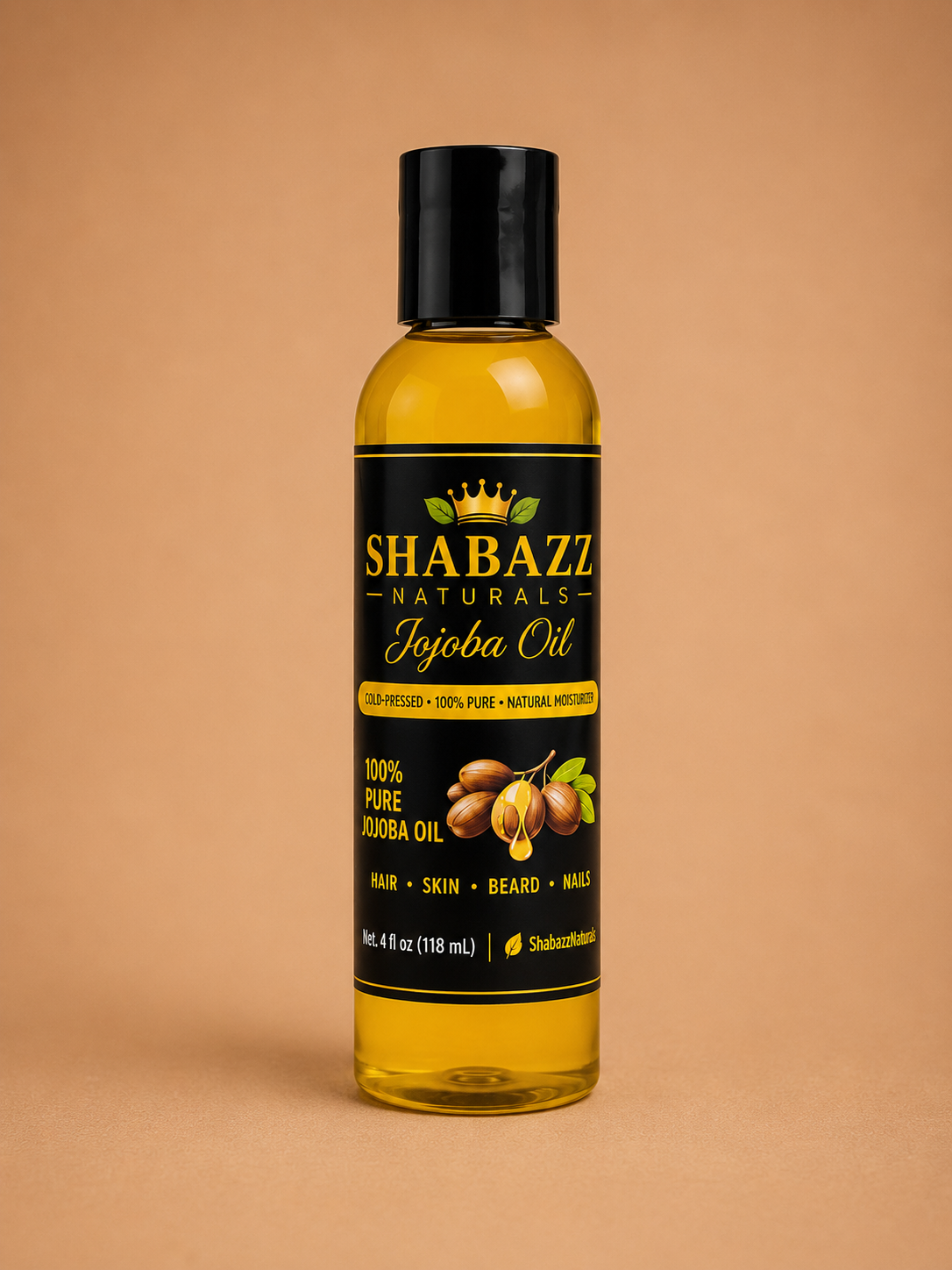 100% Pure Authentic Jojoba Oil 4oz *Cold pressed