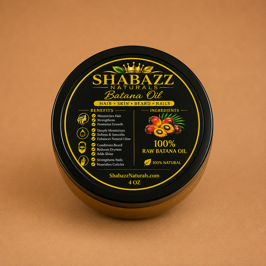 *Bundle deal/ 100% Raw Premium Batana Oil 4oz + 2 Premium African Black Soaps 5oz
